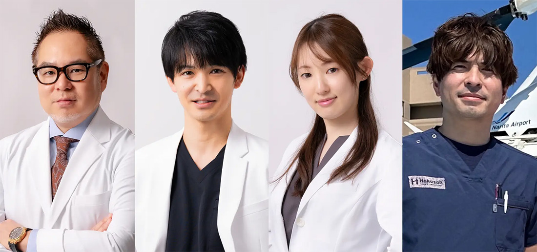 特別対談に参加医師の写真