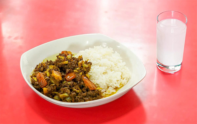 TCB監修トマト台湾ミンチカレーの写真