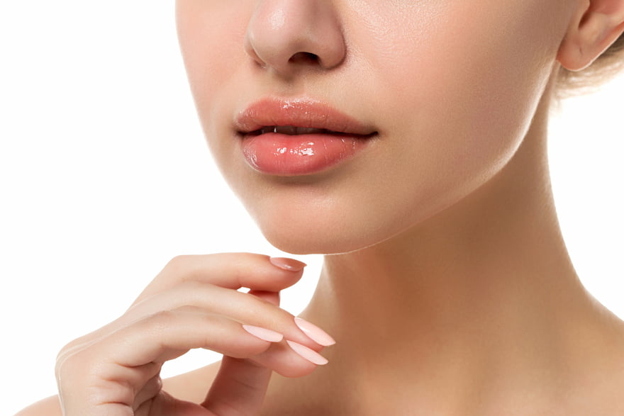 唇がボリュームアップしたイメージ