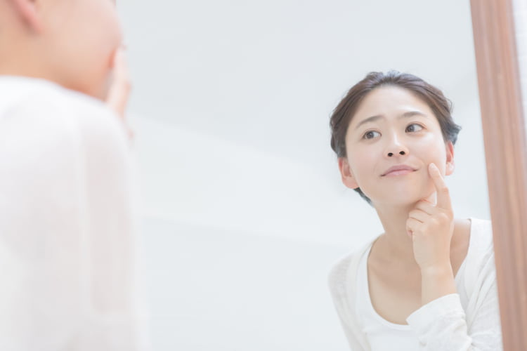 ダウンタイムを抑えた手術後のイメージ