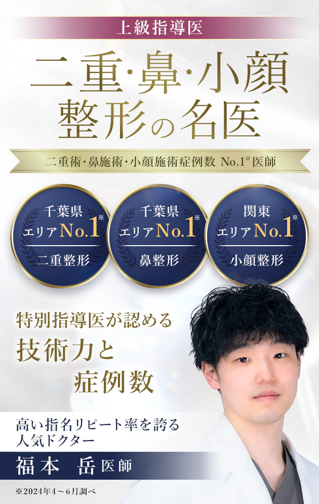 TCB千葉駅前院 二重・鼻・小顔整形の名医 福本 岳医師