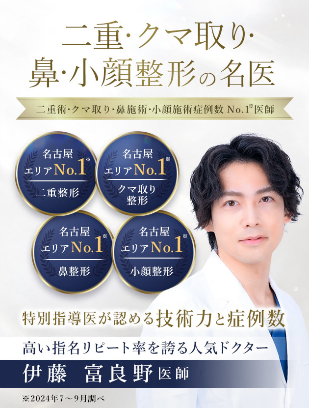 TCB金山院 二重・クマ取り・鼻・小顔整形の名医 伊藤 富良野医師